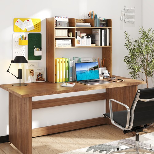 Bookshelf desk hutch shelf for - desk,