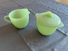 Vintage Fire King Jadeite Milk