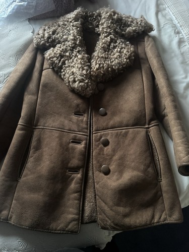 Vintage sheepskin coat - sheepskin, coat,