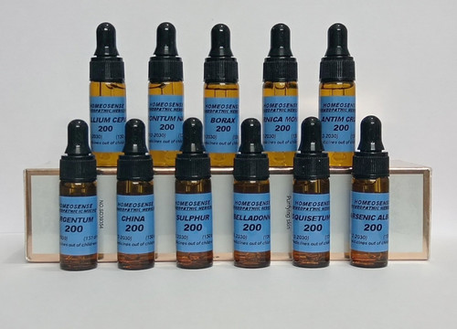 Homeopathic remedies 200c - remedies, in