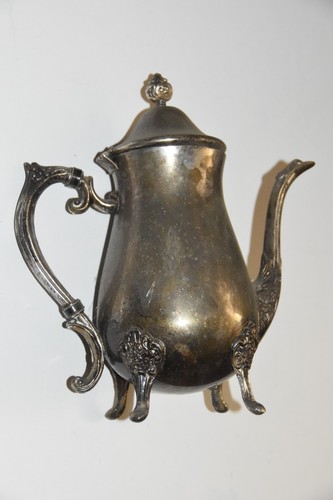 Vintage silver plated teapot - vintage, 9
