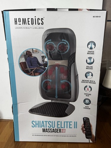 Homedics shiatsu elite with - homedics,