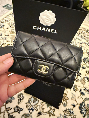 Chanel women black quilted - chanel,