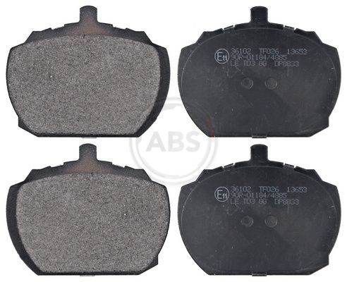 36102 brake pad set - pad, set,