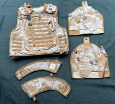 Original NEW British Army Desert DPM Osprey MK2 Body Armour Cover SET  190/120