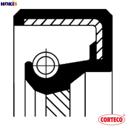 Shaft seal crankshaft - shaft,