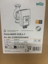 Wilo Yonos Maxo 25/0,5-7