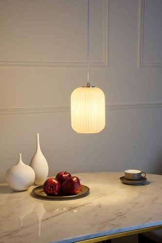 Modern glass pendant - pendant, ceiling