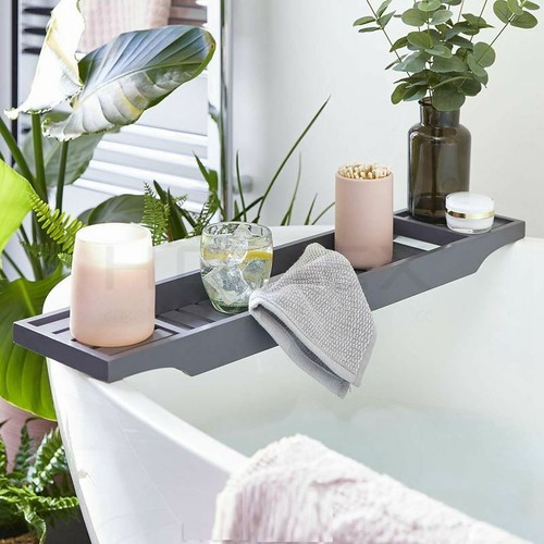 Bamboo wood bath tub - bath,