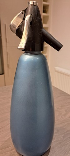 Cool blue vintage - blue, soda