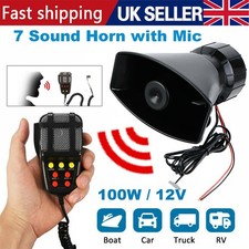 100W 12V 7 Tone Sound Car Auto