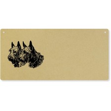 'Scottish Terrier Couple'