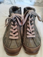 Rieker side zip womens shoes/boots