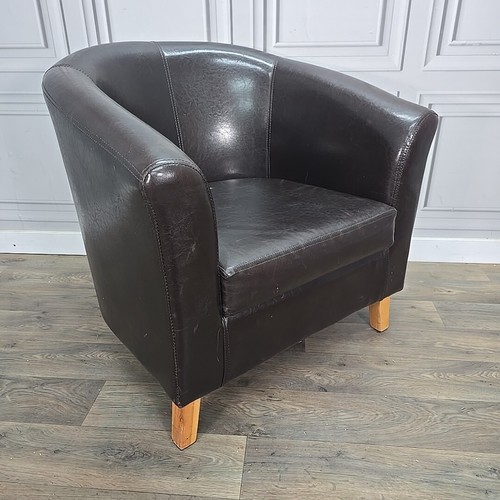Vintage retro vinyl tub - retro, chair