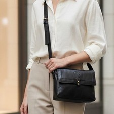 Rowallan Black Leather