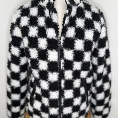 Vans kids checkerboard fleece - vans,