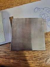 Silver Plate Compact Mirror