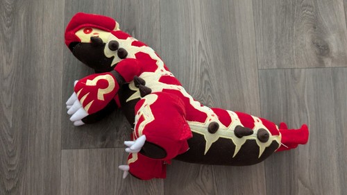 Pokémon primal groudon plush - pokémon,
