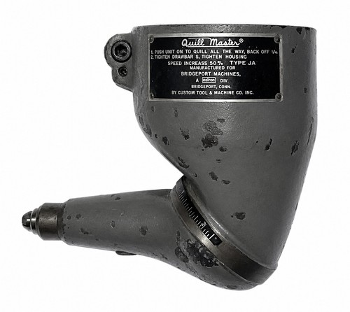 Bridgeport type quill - type, ja