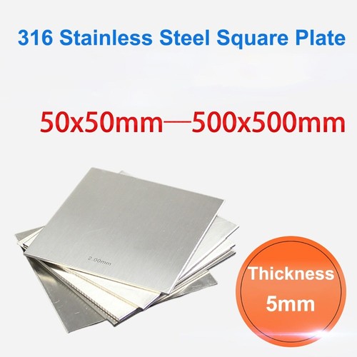 Thick 5mm 316 stainless steel - thick,