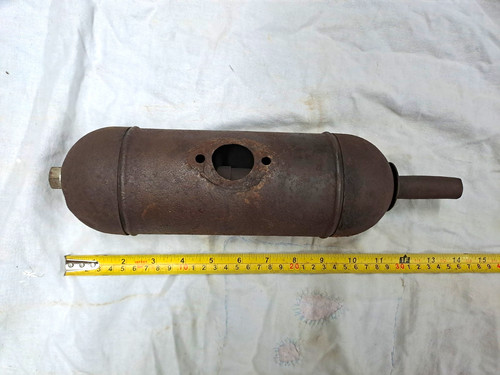 Vintage atco mower - mower, exhaust