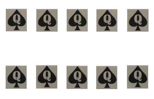 Queen spades mini - queen, of