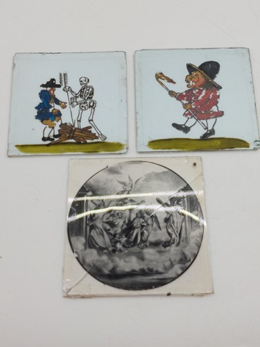 Vintage magic lantern slides - vintage,