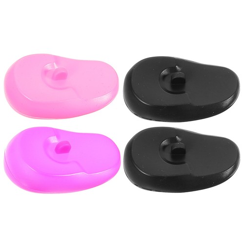 Pcs silicone ear caps hair - 4,