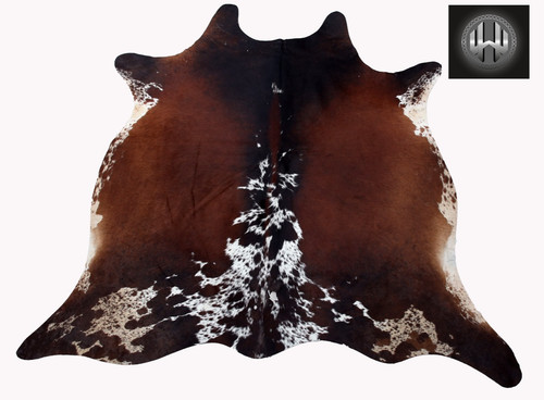 Cow hide rug natural - rug,