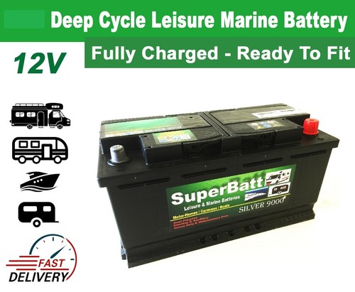 Deep cycle leisure battery - leisure, 12v