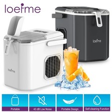 Ice Maker Machine Portable Counter Top Ice Cube Maker Self-Cleaning for Home NEW