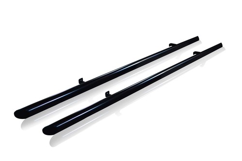 Black stainless side bars - black, to