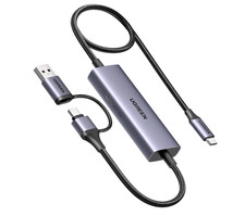 UGREEN Video Capture Card HDMI to USB C Streaming Device 1080P 60FPS Capture 4K