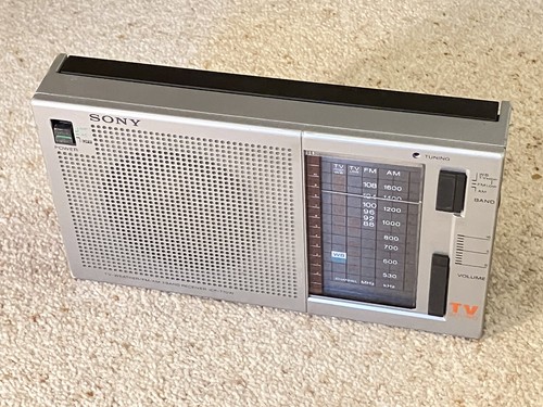 Sony icf 770w usa - usa, tv/fm/am