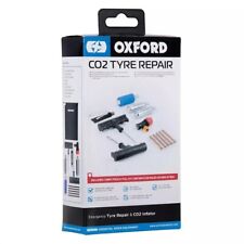 Oxford CO2 Motorcycle Tyre Repair Kit Motorbike Puncture Fix Tubeless OX720