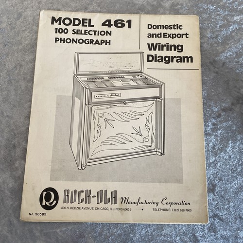 Rock ola 461 - rock-ola, jukebox