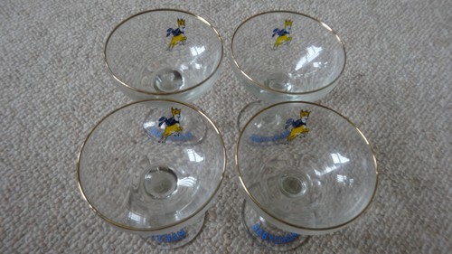 Set babycham glasses - of,