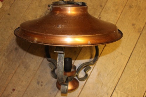 French vintage oil ceiling - oil,