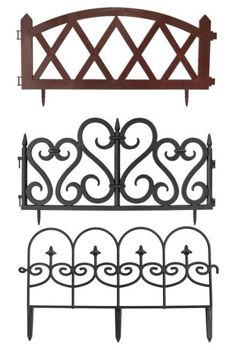 New plastic garden fence - new!,