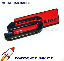 Red & Black S LINE Badge