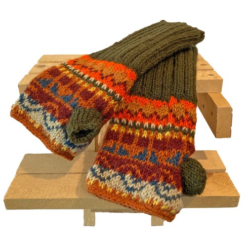 Fair isle olive - fair,