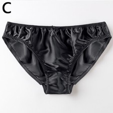 Women Lady Sexy Silk Briefs