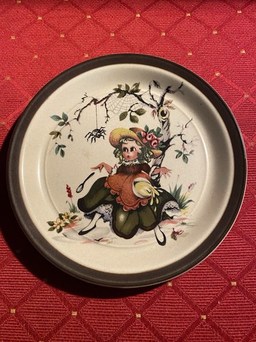 Nursery rhyme vintage plate - rhyme,