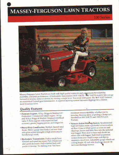 Massey ferguson 100 - massey-ferguson, series"