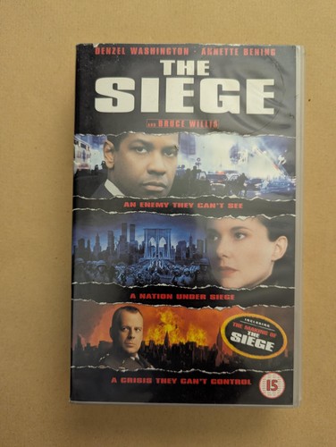 The siege vhs video - vhs, denzel