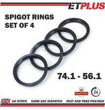 Spigot Rings 74.1 - 56.1 (74.1mm to 56.1mm) Wheel Hub Centre Rings