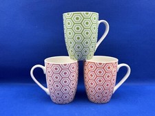 Three Tipperary Crystal Mugs