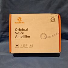 ZOWEETEK ORIGINAL VOICE AMPLIFIER WITH UHF WIRELESS MICROPHONE HEADSET PORTABLE