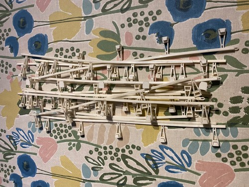 Scalextric vintage white crash - white,