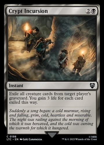 Mtg crypt incursion ltc - incursion, ~